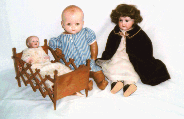photo of some of our dolls